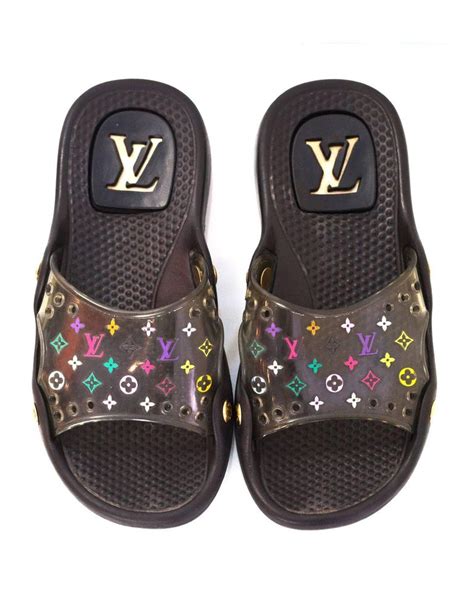 lv slides sandals|louis vuitton slides on sale.